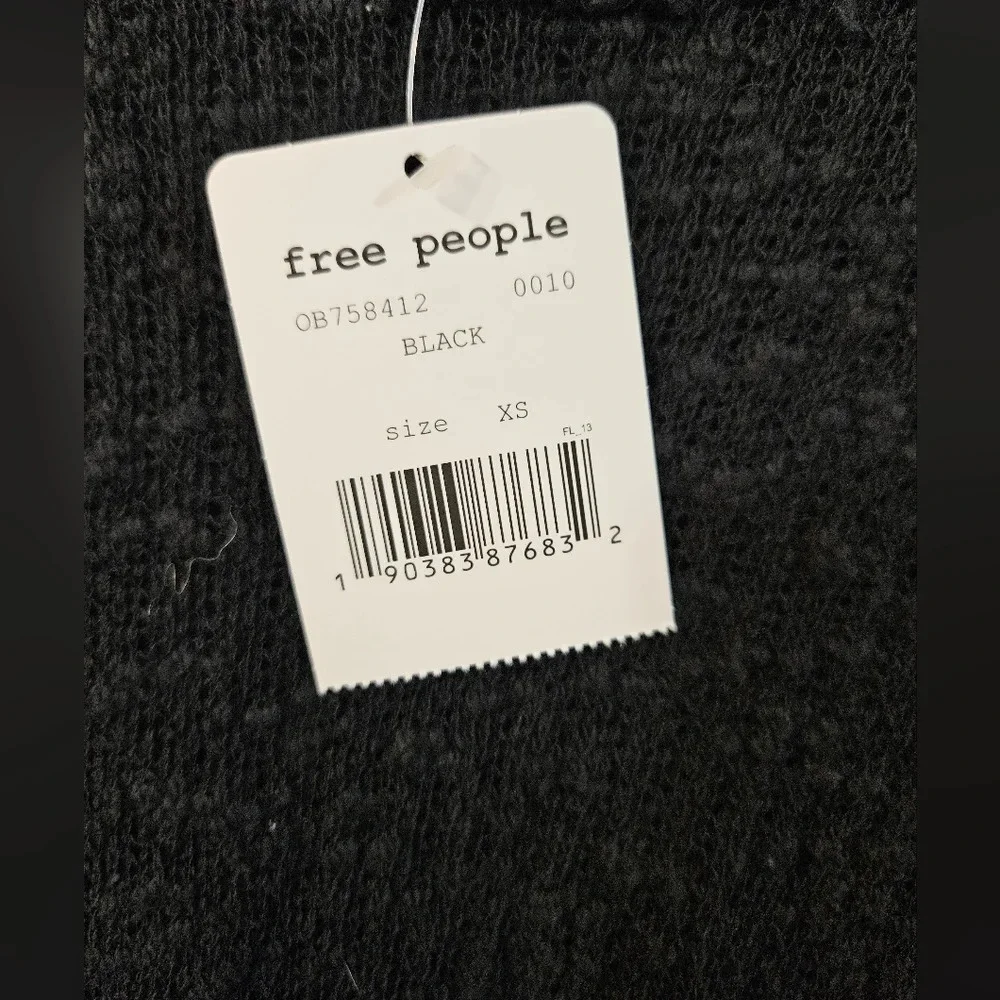 NWT FREE PEOPLE Island Girl Hacci Tee - Picture 4 of 8